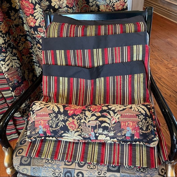 Custom made Asian Inspired Tapestry for a Window or as a Headboard Backdrop - Picture 9 of 15